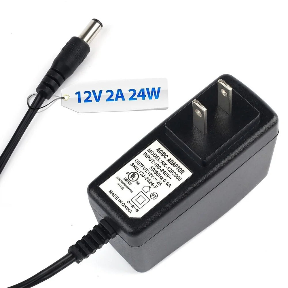 12V 2A Power Supply DC Adapter
