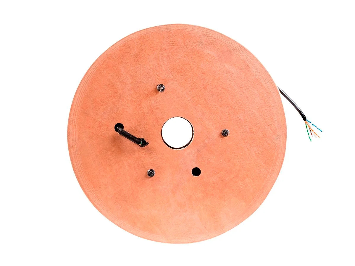 Cat6 550MHz UTP Direct Burial Cable 1000' Spool - Black