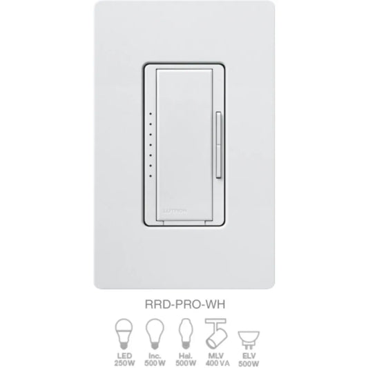 RadioRA 2 RF Dimmer - RRD-PRO-WH