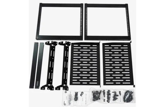 Sanus CFR1615-B1 15U AV Rack Stackable Open Frame Rack