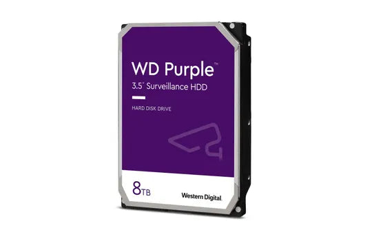 WD Purple Surveillance Hard Drive - 8TB