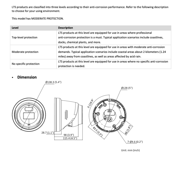 LTS CMIP3CD82WI-28LAISP