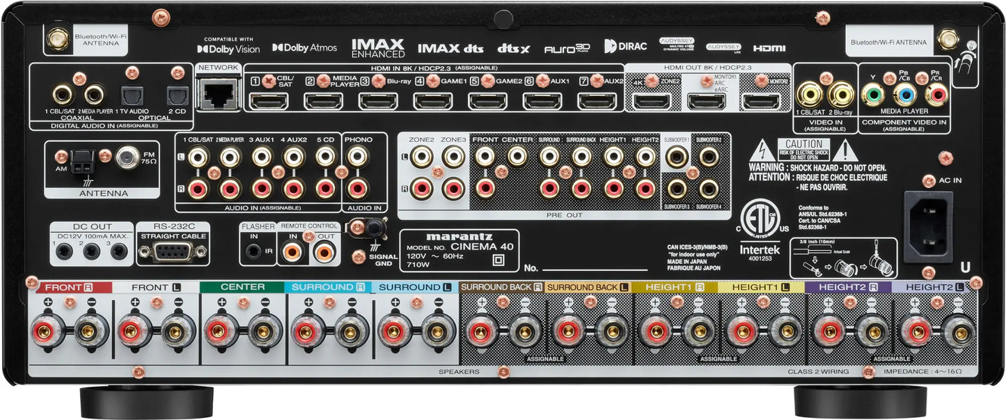 Marantz - Cinema 40 125W 9.4 Ch
