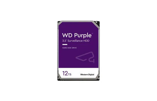 WD Purple Surveillance Hard Drive - 12TB