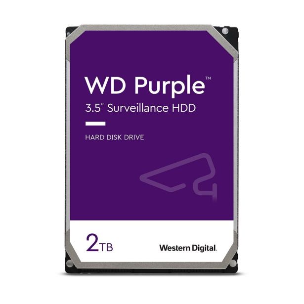 WD Purple Surveillance Hard Drive - 2TB