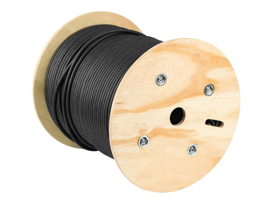 Cat6 550MHz Outdoor UV Rated UTP Cable 1000' Box - Black