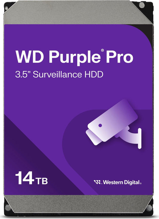 Purple Pro Surveillance Internal Hard Drive HDD - 14TB
