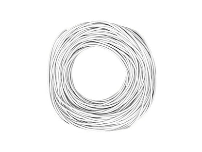 Cat5E 350 MHz 24 Awg Solid CMR 1000' Box - White