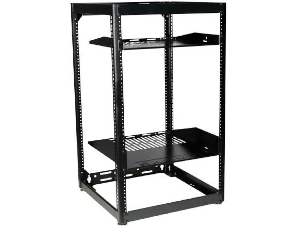 Sanus CFR1620-B1 20UAV Rack Stackable Open Frame Rack