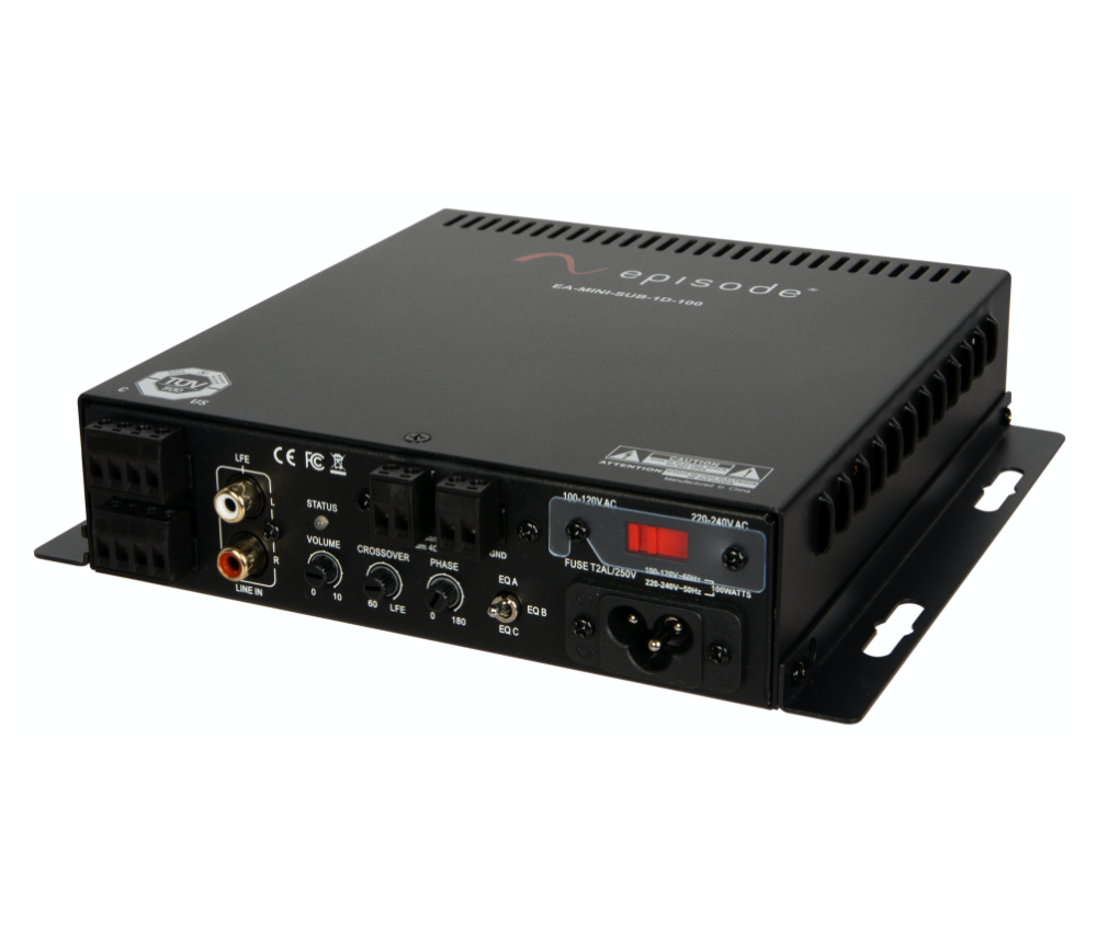 Digital Subwoofer Mini Amplifier | 100W x 1 Channels