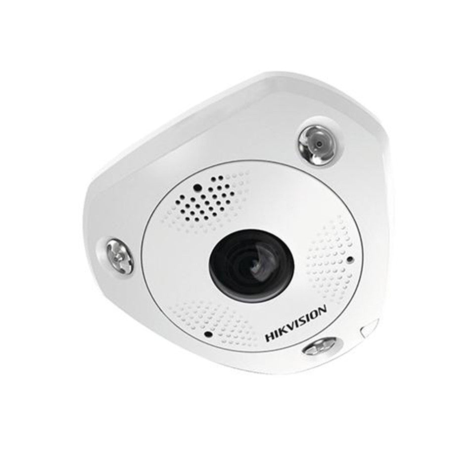 6MP Network Fisheye Panoramic 180/360° Indoor Camera, IP67, IK10 - 1.27mm Lens