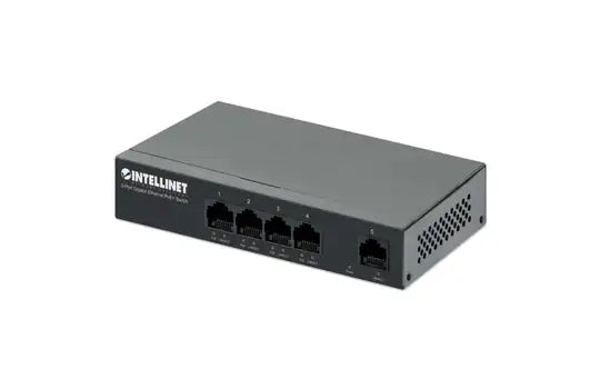 Intellinet 5-Port Gigabit Ethernet PoE+ Switch