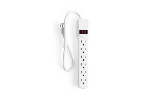 Power Strip 6 Outlet - 1.5 Feet