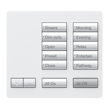 Lutron RadioRA 2 Tabletop 10 Button - LUT-RR-T10RL-SW