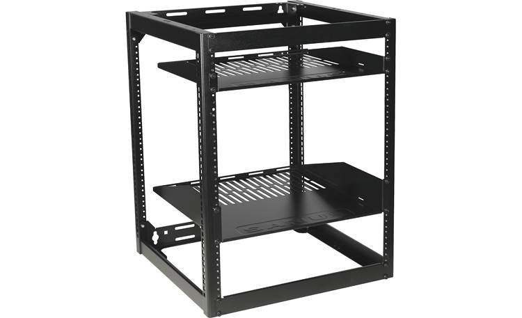 Sanus CFR1615-B1 15U AV Rack Stackable Open Frame Rack
